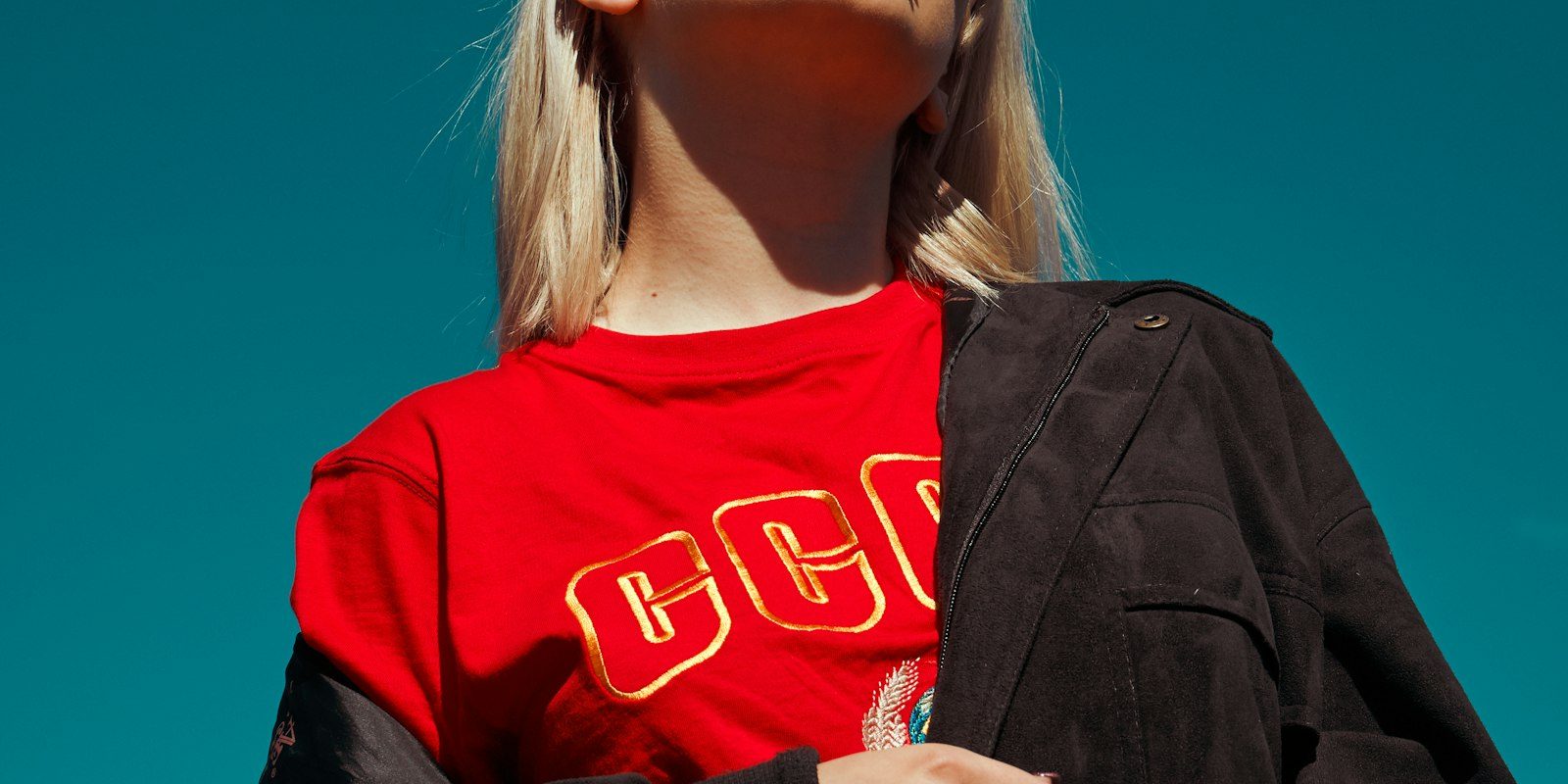 Woman in contemporary outfit, hero image